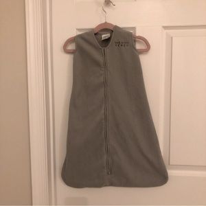 Halo Sleep sack in gray fleece